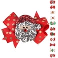 thumbnail image 4 of Nœuds pour Enfants, Pinces à Cheveux de Noël pour Fille, Pinces à Nœud de Noël, Coiffe Pince à Cheveux pour Enfants, Pinces à Cheveux de Noël, Paillettes Rouges Animal, 4 of 8