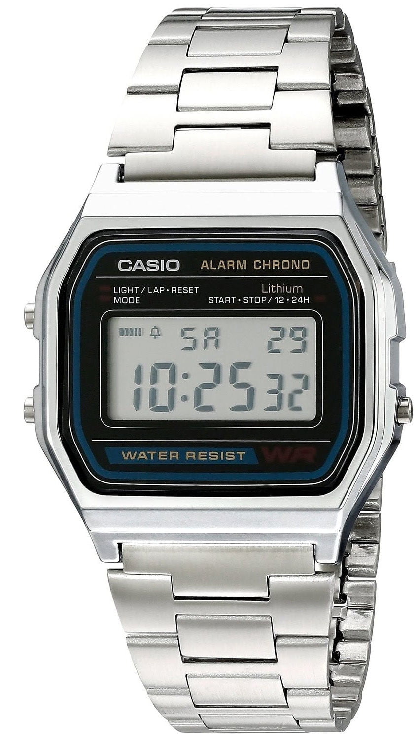 Casio Men's Classic Digital Illuminator Watch A168WA-1 | lupon.gov.ph