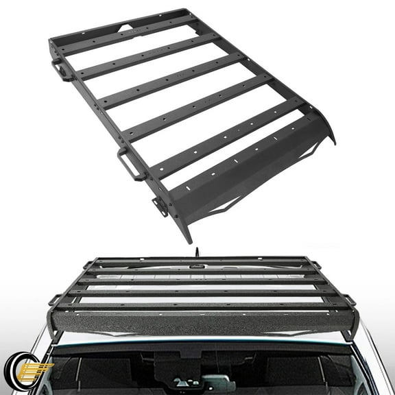 Roof Rack Cargo Carrier Luggage Basket For Toyota Tacoma 2005-2023 Double Cab