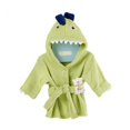 thumbnail image 1 of Baby Aspen, Splash-a-Saurus Dinosaur Hooded Bath and Spa Robe for Baby, Green, 0-9 Months Baby Aspen NA, 1 of 5