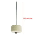thumbnail image 5 of Felt & Plastic Beaters Head, Fit Bass Drum Pedal Beaters Replacement Antislip, 5 of 11