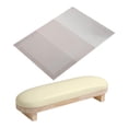 thumbnail image 1 of HILABEE Nail Arm Rest Practical Tabletop Comfortable Nail Hand Pillow for Beauty Schools beige, 1 of 9