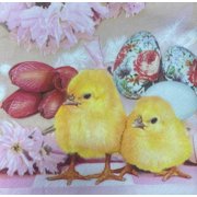 Easter Paper Napkins, Easter Decoupage Napkins, Easter Luncheon Napkins, Easter Chicks Napkins, 20/Pack