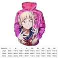 thumbnail image 2 of Himiko Toga Unisex Sweatshirts Loose Pullover Sweater Hooded Hoodie 3D Printing Jacket Winter Fall Clothes 2XL, 2 of 7