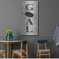 thumbnail image 4 of Luxe Metal Art 'Hockey Goal' by Susan Ball, Metal Wall Art, 24"x48", 4 of 10
