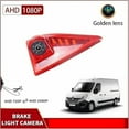 thumbnail image 4 of AHD 1080P Car Brake Light Rear View Reverse Backup Camera Compatible For Renault Master Nissan NV400 Opel Vauxhall Movano Vans 2010-2016(CVBS720P-AHD1080P), 4 of 7