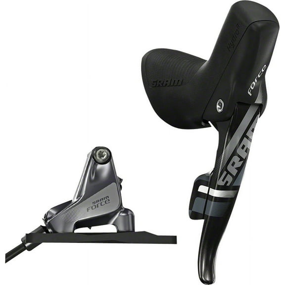 SRAM Force 22 Right 11-Speed Hydraulic Brake/Shift Lever with Force Disc Brake Caliper, 1800mm Hose, Flat Mount