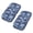 blue-Camo, variant on SCRAWLGOD Horse Cross Print 2 Piece Office Chair Armrest Pads Easy to Install Breathable Office Chair Arm Rest Cover for Elbows and Forearms Pressure Relief