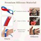 thumbnail image 2 of Water Bottle Handle Fit 8-40 oz Bottle, Silicone Water Bottle Handle Strap for Walking, Hiking, Traveling, 2 of 5