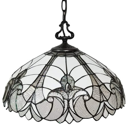 

Tiffany Style 2 Light Vintage Pendant Lamp - 18 Wide