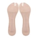 thumbnail image 1 of par de plantillas autoadhesivas para sandalias, cómodas almohadillas de cuero artificial para los pies, a prueba de golpes, con insertos de cojín antideslizantes, 1 of 7