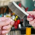 Jungdeepe 3piece Steel Wire Scraping Brush For Automobile Cleaning Welding Slag And Rust
