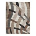 thumbnail image 1 of Benjara BM231962 114 x 78 in. Overlapping Wave Design Polypropylene Rug, Multi Color, 1 of 1