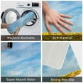 thumbnail image 3 of Sikiie Blooming Sunflower Field Print Flannel Anti-slip Floor Mat 16x24in, Thickened Dustproof Entrance Door Mat Floor Mat for Kitchen, Bathroom, Laundry Room, 3 of 7