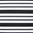 thumbnail image 3 of Gap Rugby Stripe Cuddler Pet Bed, Recycled Polyester Cover with Sherpa inner, Small 20"18", Navy, 3 of 7