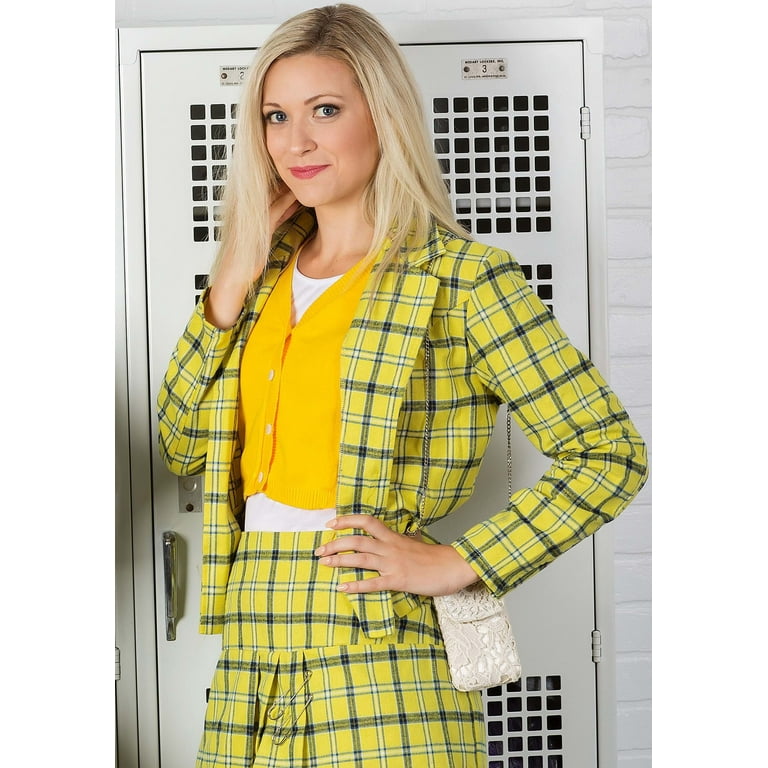 Clueless Yellow Plaid Skirt And Blazer 77 Teenage Girls Clueless