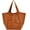 Brown, variant on Large Capacity Shoulder Wallet Purse for Work Travel Shopping Women’s Hobo Retro Tote Handbag