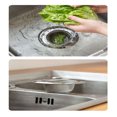 thumbnail image 3 of TIMIFIS Launching Net Kitchen Sink Strainer with Deodorant Cover Stainless Steel Mesh Metal Kitchen Gadgets Kitchen Gadgets, 3 of 8