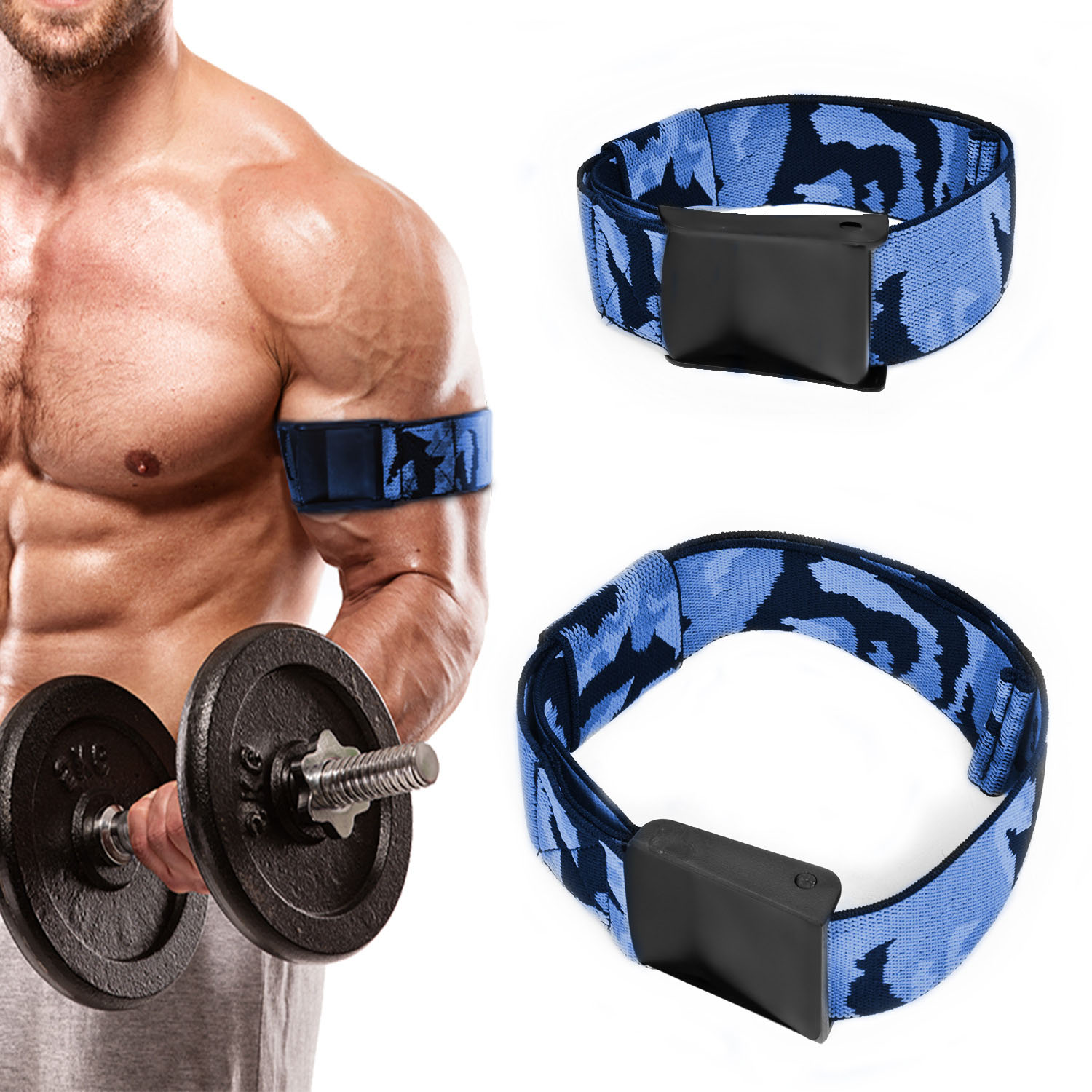 BFR Bands Blood Flow Restriction Bands Cuffs Occlusion Straps For Arms