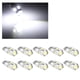 thumbnail image 4 of 10 Uds T10 5630 6SMD W5W decodificación de coche bombilla LED Canbus sin errores indicador lateral luz de matrícula, 4 of 7