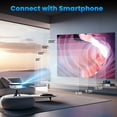 thumbnail image 2 of TOPVISION LCD Display Projector, Portable Big-Screen Solution with Integrated Speakers, Remote Control and Keystone Correction, 2 of 6