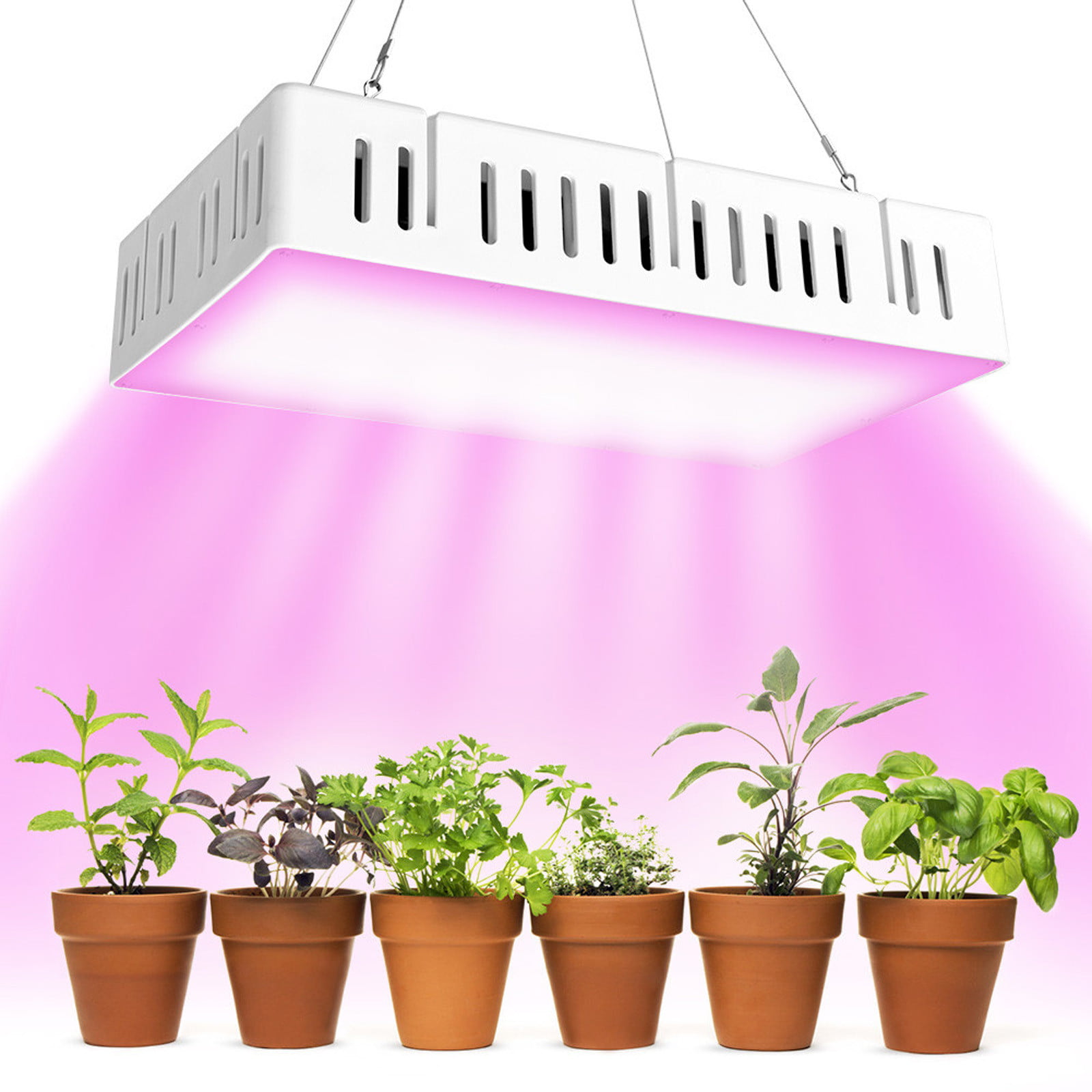 4500W LED Grow Light Sunlike Full Spectrum Veg&Bloom Switch Indoor Plant 