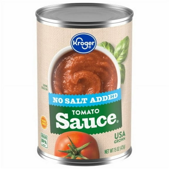 KR No Salt Added Tomato Sauce 15 oz.