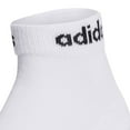 thumbnail image 3 of Adidas Unisex Socks Cotton White 11-13, 3 of 3
