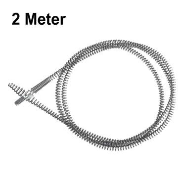 Pipe Dredging Tool Spring Pipe Sewer Pipe Unblocker Bathroom Kitchen Drainer Drain Cleaners Manganese Steel