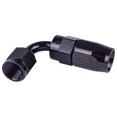 thumbnail image 3 of JEGS AN 90-Degree Max Flow Swivel Hose End [-4 AN Female to -4 AN Hose, Black], 3 of 6