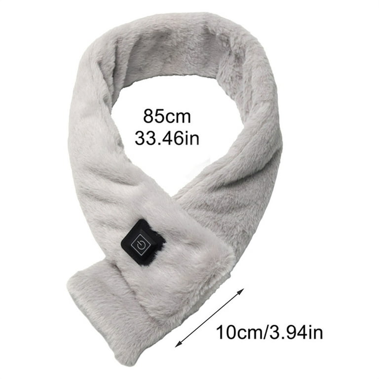 Leyeet Warm Scarf Neck Wrap USB Heated Neck Warmer Heating Pad Massage –  BABACLICK