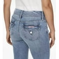 thumbnail image 2 of Hudson Los Angeles Womens Midrise Straight Jean Icy Blue 8/29, 2 of 4