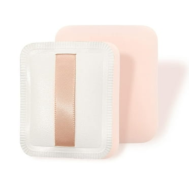 Fymlhomi Powder Puff Face Square Soft Makeup Puff for Loose Powder Soft Body Cosmetic Foundation Sponge Mineral Powder Wet Dry Makeup Tool with Strap