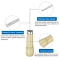 thumbnail image 4 of 5 Pieces Handwork Sewing Awl Step Wooden Leather Punch Hole Set Tool, Log Color, 4 of 6