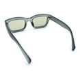 thumbnail image 7 of Mod Gentleman Style Hipster Narrow Thick Horn Rim Mod Sunglasses Green Slate - Green, 7 of 7