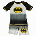 thumbnail image 1 of Batman Logo Toddler Swimshorts  and  Rashguard Set-Toddler 2T, 1 of 4