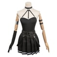 thumbnail image 4 of Disfraz de Cosplay de Anime Sousou No Frieren Ubel para mujer adulta, vestido negro, trajes de fantasía, traje de fiesta de carnaval de Halloween, 4 of 5