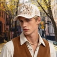thumbnail image 7 of 3D Highland Cow Embroidery Cap, Cute Print Baseball Cap, Adjustable Farmhouse Baseball Hat, Rustic Country Hat Gift for Women and Men, 7 of 7