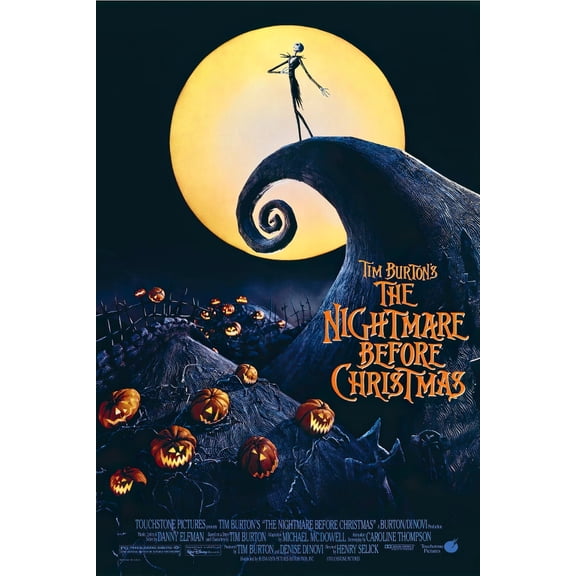 The Nightmare Before Christmas - Movie Poster (Regular) (Size: 24" X 36")