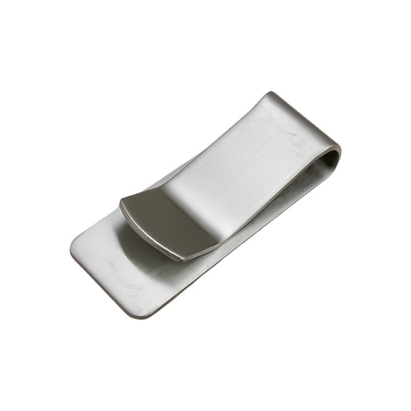 Minimalist Stainless Steel Cash Clip Wallet – Thin Men's Front Pocket for Credit Cards & Ideas