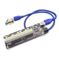 thumbnail image 1 of PCIE PCI PCI Express X1 vers PCI Riser Carte Bus Carte Adaptateur Haute Efficacité Convertisseur USB 3.0 Câble pour PC de Bureau,1 x PCI Express X1 vers PCI Riser Carte, 1 of 6