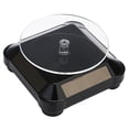thumbnail image 2 of Walbest Solar Display Stand Turntable, Auto 360 Rotating Display for Jewelry Spinner Watch Hobby Collection Shelf, Solar or AA Battery Powered, 2 of 6