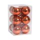 thumbnail image 1 of Fiudx Decoraciones Navideñas Interiores Bola De Navidad Decoración Navideña Colgante De Árbol De Navidad Naranja Anillo De Navidad Colgante De oro Y Café, 1 of 2