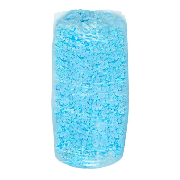 Lipstore Shredded Memory Foam Refill Bean Bag Filler Replace Memory Foam Filling for Dog Beds Stuffed Animals Bean Bag Pillows Cushion Blue