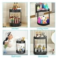 thumbnail image 7 of Axidou Spice Rack Organizer, 2 Tier Rotating Spice Rack Organizer, Storage Rack for Kitchen, Bedroom, Bathroom, 7 of 7