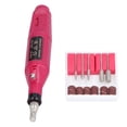 thumbnail image 3 of Domqga Pedicure Polishing Shape Tools, Portable File Machine Grinding Compact Electric Nail Drill For Home Salon Use For Cuticle For Gel, 3 of 8