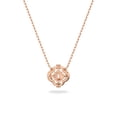 thumbnail image 2 of Collar Swarovski Sparkling Dance con cristal blanco y oro rosa, 2 of 6