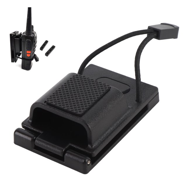 Étui de Transport pour Radio, Étui de Ceinture Universel pour Radio Compact Antidérapant ABS Réglable Sécurisé pour Ceinture de Service des Forces de l'Ordre