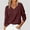 A01_Wine, variant on Womens Solid Sweatshirt V Neck Pullover Sweater Blouses Long Sleeve Shirts Tops Comfort Casual Blouse Athletic Stretch Fall Casual Trendy Sweatshirt Hooded Pullover Tops 2025