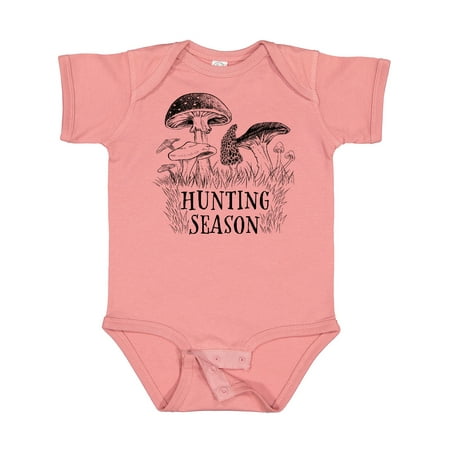

Inktastic Hunting Season with Mushrooms Gift Baby Boy or Baby Girl Bodysuit